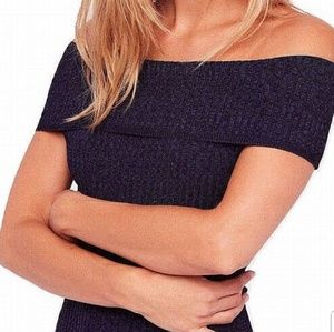 Free people navy bodysuit.